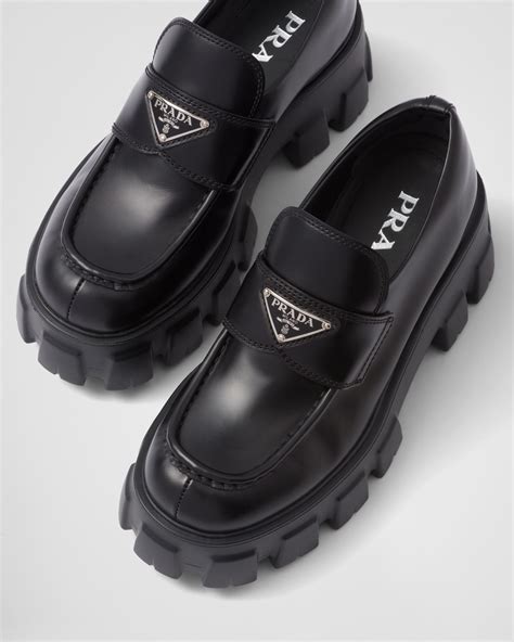 prada monolith loafers wednesday|prada monolith loafers women's.